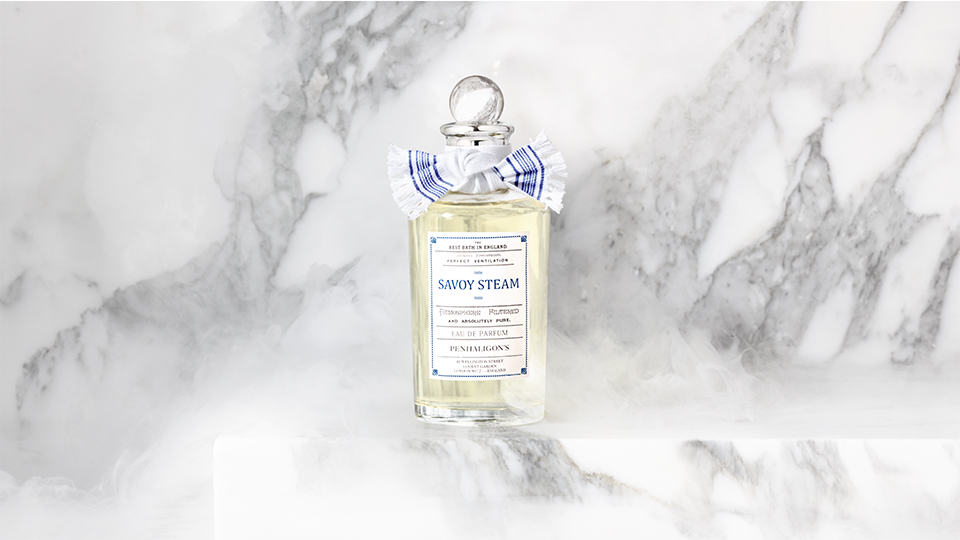 Discover Savoy Steam from Penhaligon s Etiket Journal